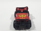 1984 Matchbox Jeep 4x4 Golden Eagle Red Die Cast Toy Car Vehicle Made in Macau