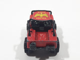 1984 Matchbox Jeep 4x4 Golden Eagle Red Die Cast Toy Car Vehicle Made in Macau