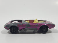 Rare Vintage 1970 Lesney Superfast Matchbox R Series No. 38 Hot Rod Draguar Pink Die Cast Toy Car Vehicle