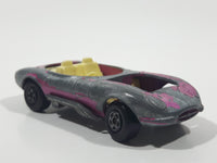 Rare Vintage 1970 Lesney Superfast Matchbox R Series No. 38 Hot Rod Draguar Pink Die Cast Toy Car Vehicle