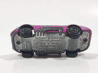 Rare Vintage 1970 Lesney Superfast Matchbox R Series No. 38 Hot Rod Draguar Pink Die Cast Toy Car Vehicle