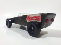 Vintage Scouts Canada Kubkar Black Wood Toy Car Vehicle