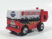 1999 Upper Deck Collectibles Calgary Flames NHL Ice Hockey Zamboni Die Cast Toy Car Vehicle Missing Blade Section