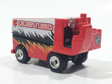 1999 Upper Deck Collectibles Calgary Flames NHL Ice Hockey Zamboni Die Cast Toy Car Vehicle Missing Blade Section