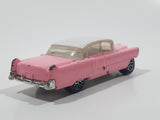 2019 Matchbox MBX Road Trip 1955 Cadillac Fleetwood Pink with White Roof Die Cast Toy Car Vehicle