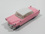 2019 Matchbox MBX Road Trip 1955 Cadillac Fleetwood Pink with White Roof Die Cast Toy Car Vehicle