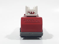 1992 Tonka Fire Ladder Truck Red Die Cast Toy Car Construction Equipment Vehicle - McDonald's Happy Meal