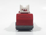 1992 Tonka Fire Ladder Truck Red Die Cast Toy Car Construction Equipment Vehicle - McDonald's Happy Meal