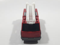 1992 Tonka Fire Ladder Truck Red Die Cast Toy Car Construction Equipment Vehicle - McDonald's Happy Meal