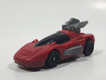1994 McDonald's Hot Wheels Back Burner Dark Red Die Cast Toy Car Vehicle