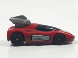 1994 McDonald's Hot Wheels Back Burner Dark Red Die Cast Toy Car Vehicle