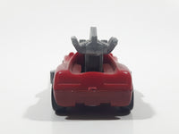 1994 McDonald's Hot Wheels Back Burner Dark Red Die Cast Toy Car Vehicle