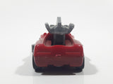 1994 McDonald's Hot Wheels Back Burner Dark Red Die Cast Toy Car Vehicle