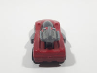 1994 McDonald's Hot Wheels Back Burner Dark Red Die Cast Toy Car Vehicle