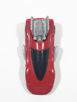 1994 McDonald's Hot Wheels Back Burner Dark Red Die Cast Toy Car Vehicle