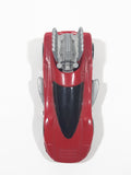 1994 McDonald's Hot Wheels Back Burner Dark Red Die Cast Toy Car Vehicle