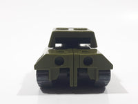 1988 Hasbro Takara Transformers G1 Brawl Deception Tank Army Green Transforming Figure Toy Vehicle