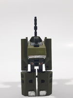 1988 Hasbro Takara Transformers G1 Brawl Deception Tank Army Green Transforming Figure Toy Vehicle