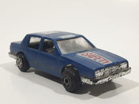 Vintage Summer Marz Karz Volvo 760 Sedan Safety #1 Blue No. 8802 Die Cast Toy Car Vehicle Made in China