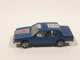 Vintage Summer Marz Karz Volvo 760 Sedan Safety #1 Blue No. 8802 Die Cast Toy Car Vehicle Made in China