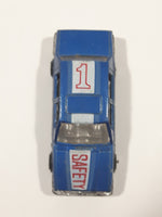 Vintage Summer Marz Karz Volvo 760 Sedan Safety #1 Blue No. 8802 Die Cast Toy Car Vehicle Made in China