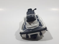 2000 ERTL Polaris Genesis Jet Ski White Black and Grey Die Cast Toy Watercraft Missing One Handle