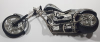 2004 Funline West Coast Choppers El Diablo Silver Die Cast Toy Vehicle FOR PARTS OR REPAIR
