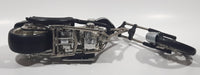 2004 Funline West Coast Choppers El Diablo Silver Die Cast Toy Vehicle FOR PARTS OR REPAIR
