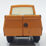 Vintage Tonka Open Box Pickup Truck Orange and White Pressed Steel Toy Car Vehicle