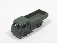 Vintage Army Truck Green Plastic Toy Car Vehicle Made in Hong Kong