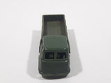 Vintage Army Truck Green Plastic Toy Car Vehicle Made in Hong Kong