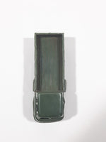 Vintage Army Truck Green Plastic Toy Car Vehicle Made in Hong Kong