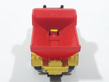 1992 Matchbox Highway Maintenance Truck Yellow and Red Die Cast Toy Car Vehicle