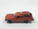 2010 Matchbox Camping Adventure 1971 Oldsmobile Vista Cruiser Metalflake Dark Orange 1:68 Scale Die Cast Toy Car Vehicle