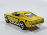 2008 Matchbox '68 Ford Mustang Cobra Jet Yellow Die Cast Toy Muscle Car Vehicle