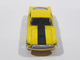 2008 Matchbox '68 Ford Mustang Cobra Jet Yellow Die Cast Toy Muscle Car Vehicle