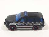 2011 Hot Wheels HW City Works '07 Chevy Tahoe Police K-9 Unit #591 Black Die Cast Toy Car Emergency Vehicle