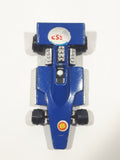 Vintage Bantel Formula 1 Grand Prix Esso #8 Blue Die Cast Toy Car Vehicle Made in Hong Kong
