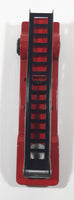 Vintage 1970s Tonka Fire Ladder Trailer Red 8" Long Pressed Steel Die Cast Toy Car Vehicle