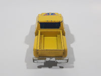 Vintage Soma Super Wheels 1973-80 Chevy Stepside Pickup Truck Yellow Die Cast Toy Car Vehicle Made in Hong Kong