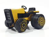 Vintage Tonka Tractor Yellow and Black Pressed Steel and Plastic Toy Car Vehicle 811002
