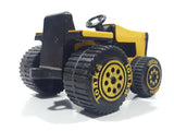 Vintage Tonka Tractor Yellow and Black Pressed Steel and Plastic Toy Car Vehicle 811002