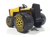 Vintage Tonka Tractor Yellow and Black Pressed Steel and Plastic Toy Car Vehicle 811002