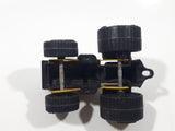 Vintage Tonka Tractor Yellow and Black Pressed Steel and Plastic Toy Car Vehicle 811002