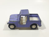 Vintage 1969 TootsieToy Jeep Purple Pressed Steel and Plastic Toy Car Vehicle