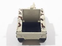 1995 Matchbox Hummer Humvee Army Camouflage Sand Beige Brown Die Cast Toy Car Military Vehicle With Opening Rear Hatch