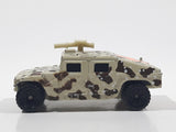 1995 Matchbox Hummer Humvee Army Camouflage Sand Beige Brown Die Cast Toy Car Military Vehicle With Opening Rear Hatch