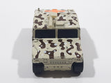 1995 Matchbox Hummer Humvee Army Camouflage Sand Beige Brown Die Cast Toy Car Military Vehicle With Opening Rear Hatch