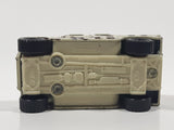 1995 Matchbox Hummer Humvee Army Camouflage Sand Beige Brown Die Cast Toy Car Military Vehicle With Opening Rear Hatch