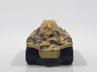 Vintage 1993 Lesney Matchbox Superfast Rolamatics No. 73 Weasel Tank Tan and Brown Camouflage Die Cast Toy Car Vehicle